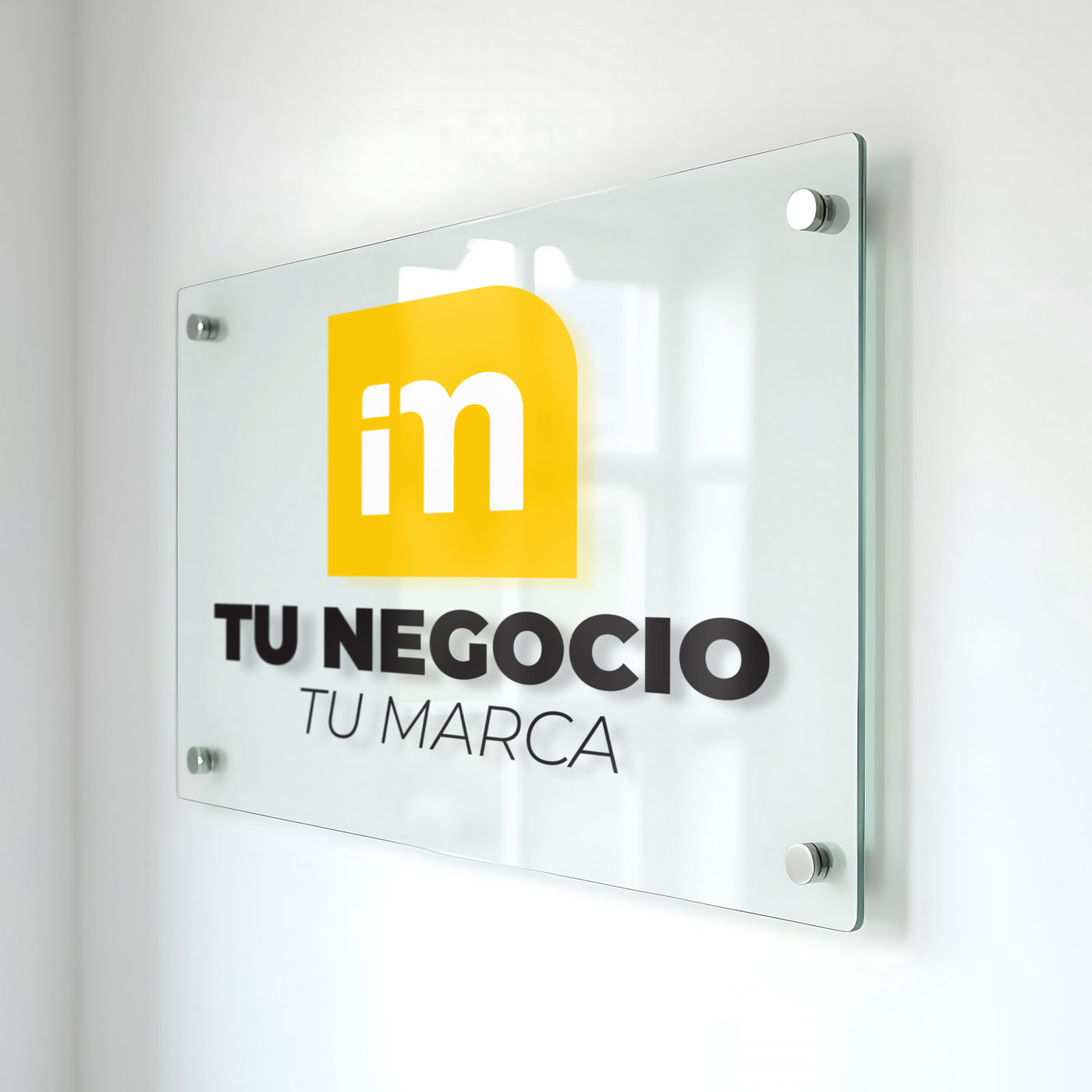 Acrilicos Redondos o Cuadrados con Standoffs