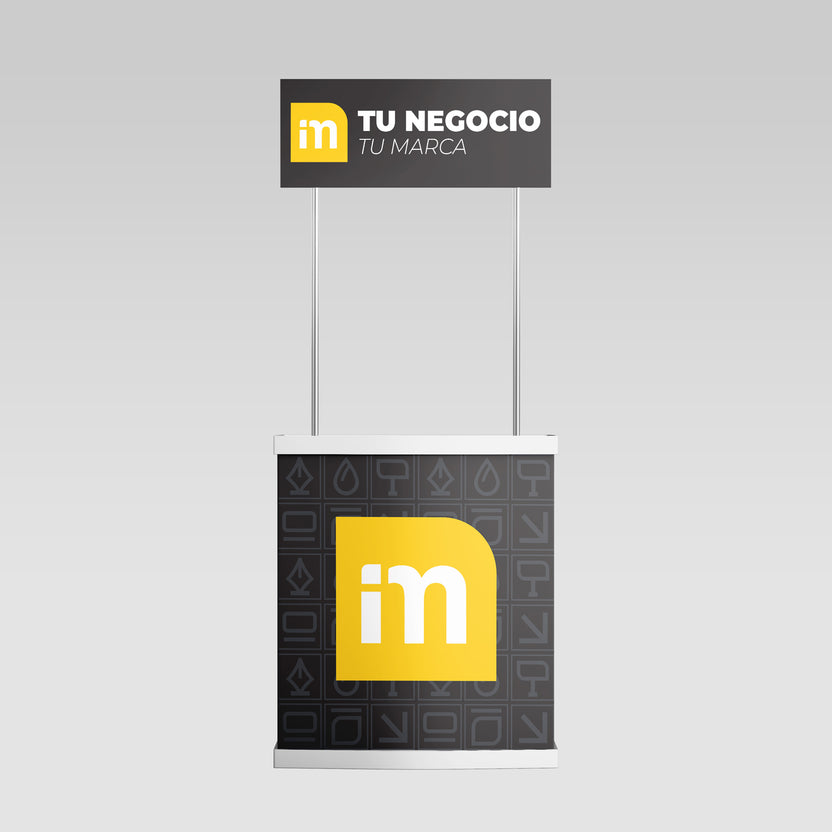 Booth Promocional para Actividades – Impress Printing and Signs