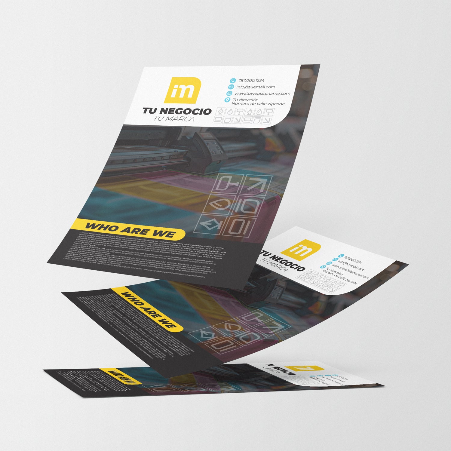 Flyers en Papel Regular